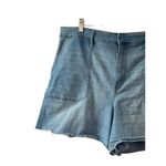 SOFIA by Sofia Vergara AMELIA Jean Shorts Light Rinse High Waist Women's Sz 18 Blue Photo 3