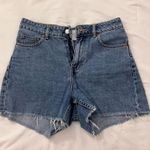 H&M  High-Waisted Shorts Denim Photo 0