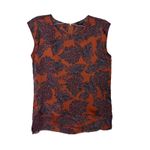 The Limited  Paisley Print Layering Tank/shell Size S Career Satin Photo 1