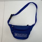 Royal Caribbean Cruise Line Fanny Pack Belt Bum Bag Vintage Nylon Bright Blue Photo 1