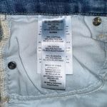 Good American  Good Waist Destroyed High Rise Cropped Jeans in Blue634 4/27 Photo 5