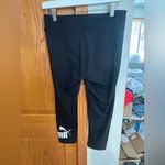 Puma  Women's Black Leggings with Logo Photo 1