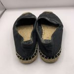 Tory Burch  Women's Poppy Espadrille Flats black size 6 E10 Photo 5