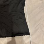 Adonna Vintage  Black Satin Tank Photo 4