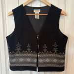 White Stag  Black Vest Size Small Photo 0