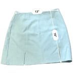 Nasty Gal Y2K Miniskirt /Forever 21 Lot Of 2 Small Medium Blue Pink Solid Stripes Photo 6