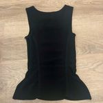 Bebe (XS) Rayon Blend Peekaboo Bandage Peplum Top Photo 2