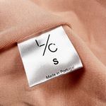 L'Couture NEW All Around Lounge Long Sleeve Reversible Pullover Sweater Top Rose Photo 2