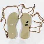 l*space Cocobelle L* 40 9 Gili Ankle Wrap Braid Sandals Sand Gladiator Photo 4