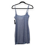 Jump  Apparel Mini Dress Light Blue Glitter Club Hoco Photo 2