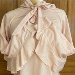Lavishly Paris NWT, Apricot Ruffled Back Women’s Oversized Hoodie. Photo 9