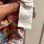 Floral Wrap Dress Womens Size Large Red Photo 1