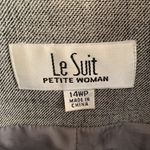 Le Suit Size 14WP Petite Multicolor Print Button Suit Blazer Career Jacket Photo 4
