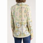 Sanctuary NWT  The Vintage Scarf Paisley Long Sleeve Button-Up Shirt Photo 1