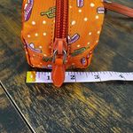 Prada  Tessuto Nylon Wristlet Pouch Bag Orange Sombreros Cactus Colorful Festive Photo 15
