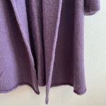 Soft Surroundings Purple Telluride Wool And Mohair Cardigan M Size M Photo 4