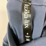 Lukka Lux Women's Side Pocket Ribbed Leggings Blues Size Small EUC Photo 3
