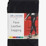 Jane & Bleecker Women Faux Leather Legging High Waistband M Photo 1