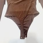 Lovers + Friends  Delilah Bodysuit in Espresso Brown XS Photo 8