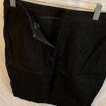 Banana Republic : Black Asymmetrical Pencil Skirt- Cotton Blend Photo 7