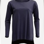 Eileen Fisher  Ballet Neck Long Sleeve Tunic In Blue Shale Photo 0