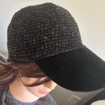 Cap Stylish Black Knit Cap one size for all! Cool hat! Clean Photo 2