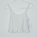 American Eagle ‎ Ruffle Babydoll Cami Tank Top Size XS NWT Photo 1