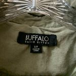 Buffalo David Bitton  Green Button/Cinched Waist Vest S Photo 1