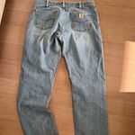 Carhartt woman’s Straight Blue Jeans sz 10 Photo 8