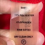 Calvin Klein Red Christmas Party Dress Size 10 GUC #5981 Photo 6