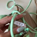 BECCA by Rebecca virtue NWOT Crochet Bikini Top medium Photo 4