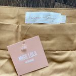 Miss Lola TAMERA - TAN HIGH WAIST STRAIGHT LEG TROUSER Photo 3