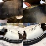 Dr. Martens  Vintage Dunnet Leather Flower Sandal 90s White Size US 7 GUC Photo 4