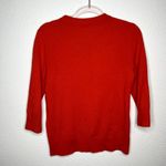 Kate Spade Coral Wool Cashmere Avaline Embellished Collar Sweater Size Medium Photo 7