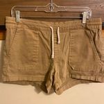 C&C California  Tan Khaki Midi Shorts Photo 0