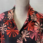 Outfit JPR Kimono Style 100% Silk Wrap Style Black Shirt Size Large Photo 1