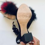 Loeffler Randall  fox fur sandals Photo 5