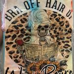 Handmade Bra off, hair up short sleeve tshirt Photo 0