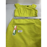 Ann Taylor Womans 6 Green Sheath Dress Cap Sleeves Lined Back Zip Photo 6