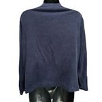 Pendleton  Navy Watercolor‎ Cardigan Sweater Button Up Size 1X Long Sleeve Photo 3