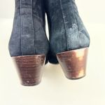 Sam Edelman Women's Shoes  Reesa Pull On Ankle Boots Booties navy Suede Size 7.5 Photo 3