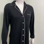 Soma  black button down nightshirt Photo 2