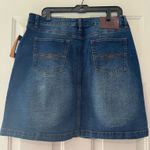 Frye Women’s Dark Blue Denim Skirt Size 16 Photo 2