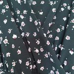 Kaileigh  Jumpsuit Floral Green Dark Wide Leg Medium Photo 3