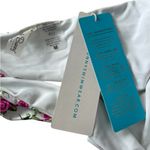 Beach Bunny  High Neck Halter Bikini Top Floral Garden Women’s Size Medium NWT Photo 2