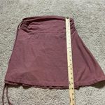 Patagonia Ruched Tube Skirt Swim Cover Up Pink Gray Drawstring Women's Photo 4