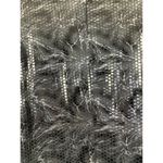 Dress Barn  Women's Metallic Silver & Black Cardigan Photo 2