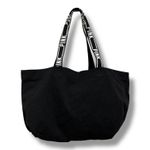Victoria's Secret PINK  Black White Canvas‎ Tote Bag School Books Work Laptop Photo 1
