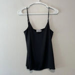 The Reset R Label Black Japanese Satin Charmeuse Cami Top Size XS Photo 1