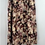 Eloquii  Women's Plus Size Floral Midi High Rise Flowy Skirt Size 14 Photo 6